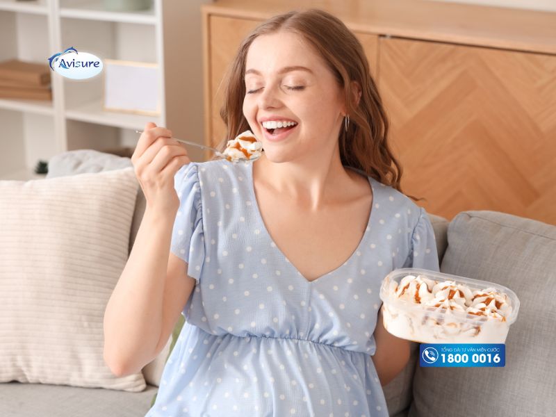 Tại sao bà bầu 3 tháng đầu lại thích ăn đồ lạnh